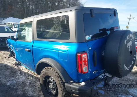 2023 Ford Bronco Black Diamond из США, поврежденный, VIN 1FMDE5CH3PLA89892